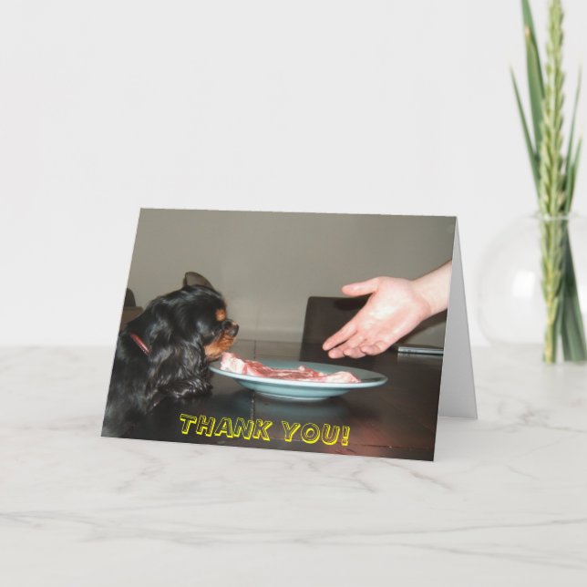 TARJETA DE AGRADECIMIENTO ¡GRACIAS! (Anverso)