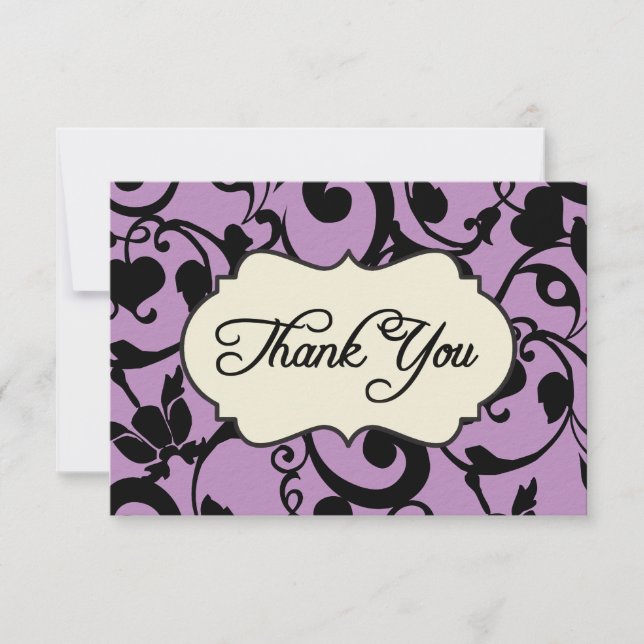 Tarjeta De Agradecimiento Gracias (Anverso)