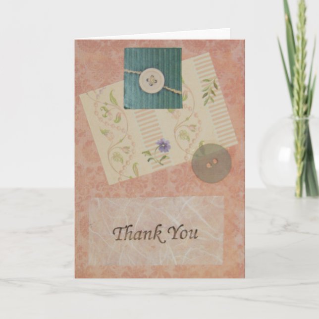 Tarjeta De Agradecimiento Gracias (Anverso)