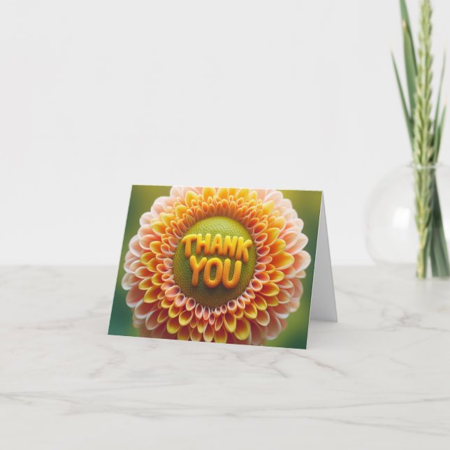 Tarjeta De Agradecimiento Gracias (Anverso)