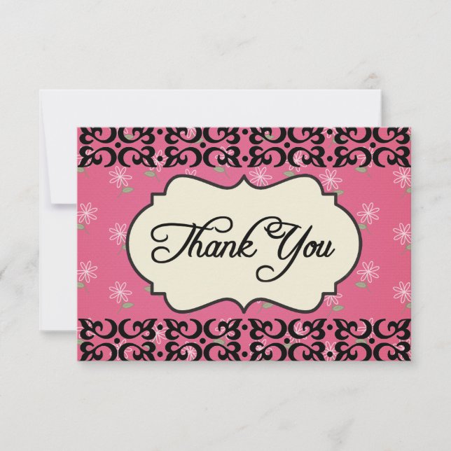 Tarjeta De Agradecimiento Gracias (Anverso)