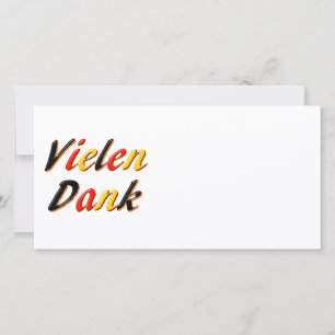 Tarjeta De Agradecimiento Gracias