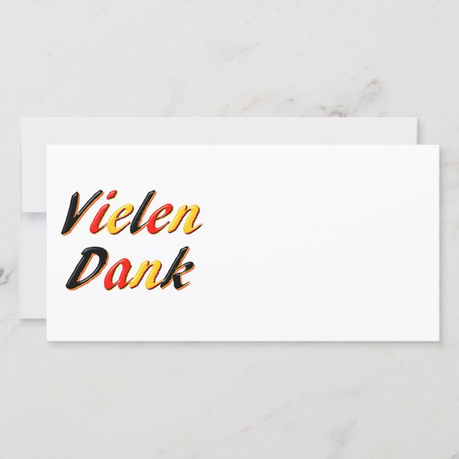 Tarjeta De Agradecimiento Gracias (Anverso)