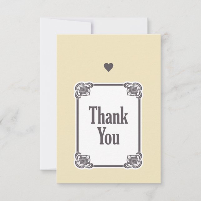 Tarjeta De Agradecimiento Gracias (Anverso)