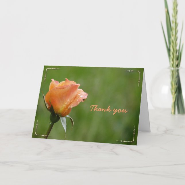 Tarjeta De Agradecimiento Gracias (Anverso)