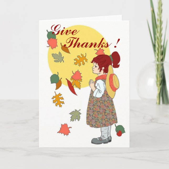 Tarjeta De Agradecimiento Gracias (Anverso)