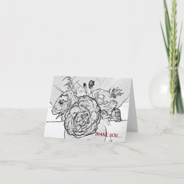 Tarjeta De Agradecimiento Gracias (Anverso)