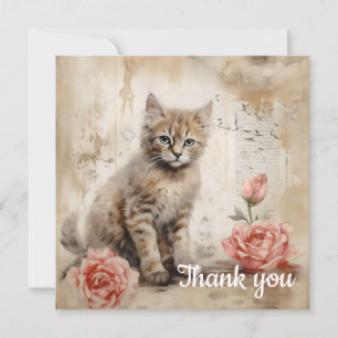 Tarjeta De Agradecimiento Gracias 13