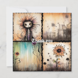 Tarjeta De Agradecimiento Gracias 7