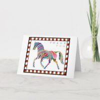 Gracias a la colorida Pony de Caballos con Borde B