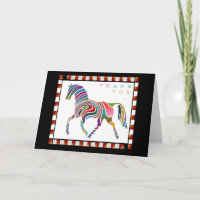 Gracias a la colorida Pony de Caballos con Borde N