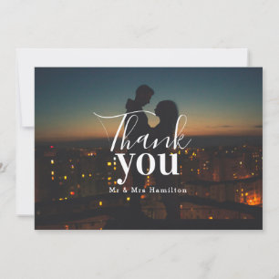 Tarjeta De Agradecimiento Gracias a la foto personalizada