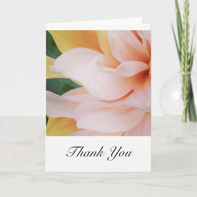 Tarjeta De Agradecimiento Gracias a las cartas (Anverso)