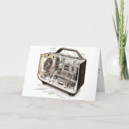 Tarjeta De Agradecimiento Gracias a mi esposo - radio