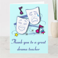 Gracias a nuestro profesor de teatro con máscaras