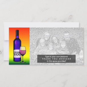 Tarjeta De Agradecimiento gracias a toast