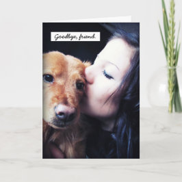 Tarjeta De Agradecimiento Gracias a Veterinarios por los Mascotas del Puente