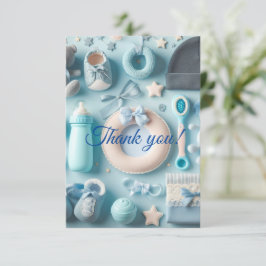 Tarjeta De Agradecimiento Gracias, Baby Boy Cards