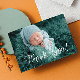 Tarjeta De Agradecimiento Gracias bebé regalo Baby Shower moderno recién nac