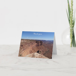 Tarjeta De Agradecimiento Gracias - Canyonlands