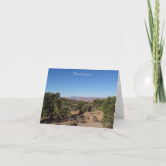 Tarjeta De Agradecimiento Gracias - Canyonlands