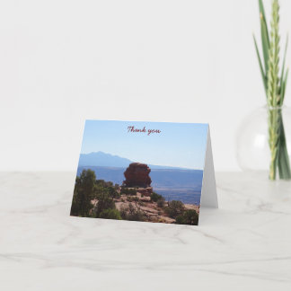 Tarjeta De Agradecimiento Gracias - Canyonlands