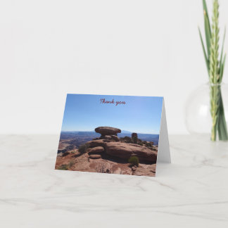 Tarjeta De Agradecimiento Gracias - Canyonlands