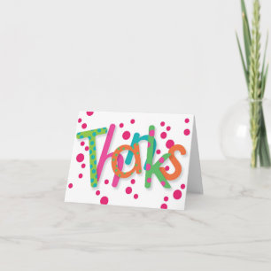 Tarjeta De Agradecimiento Gracias cardar