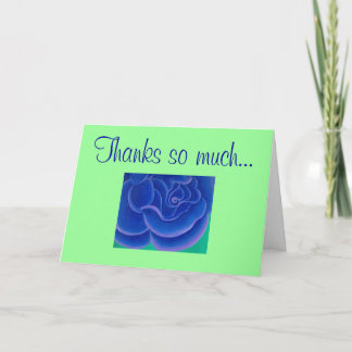 Tarjeta De Agradecimiento Gracias cardar