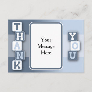 Tarjeta De Agradecimiento Gracias cardar con el marco de texto