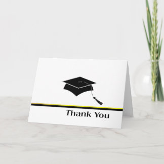 Tarjeta De Agradecimiento Gracias cardar - la graduación