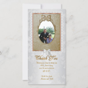 Tarjeta De Agradecimiento Gracias cardar la ocasión especial con la foto