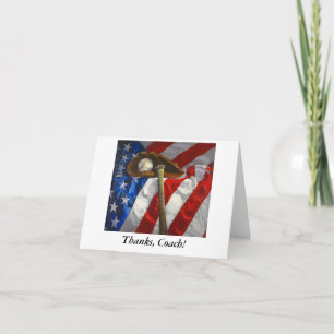 Tarjeta De Agradecimiento Gracias cardar para entrenar