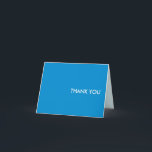 Tarjeta De Agradecimiento Gracias cardar--"sueño azul "<br><div class="desc">Esconda dentro. Completamente adaptable.</div>