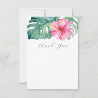 Gracias Cartas de Agua Botánica Tropical