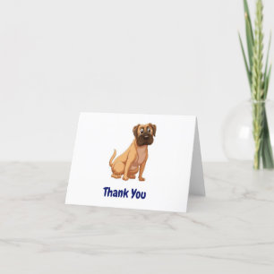 Tarjeta De Agradecimiento Gracias Cartas De Perro