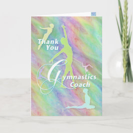 Tarjeta De Agradecimiento Gracias coche de la gimnasia