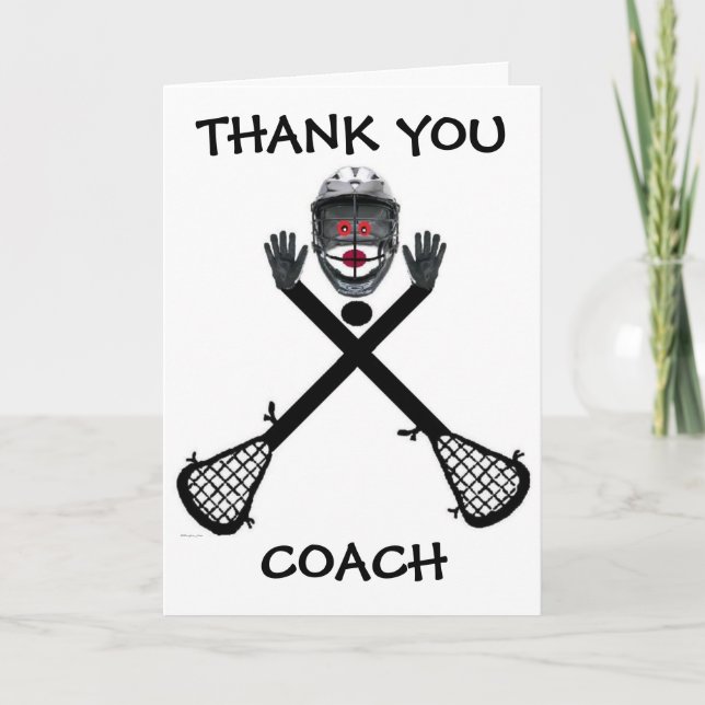 Tarjeta De Agradecimiento Gracias coche de LaCrosse (Anverso)