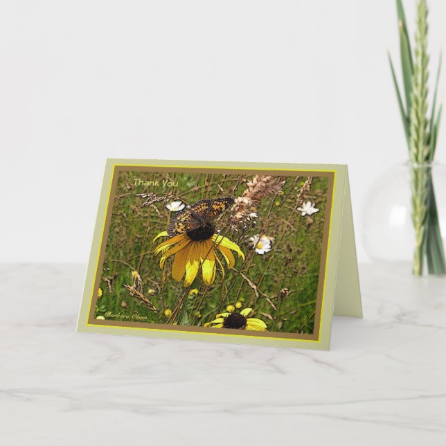 Tarjeta De Agradecimiento Gracias:Con Cita (Anverso)