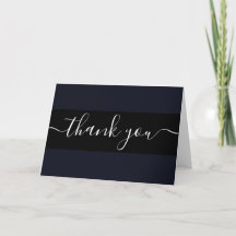 Gracias de color sólido minimalista personalizado