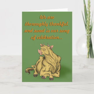 Tarjeta De Agradecimiento Gracias - de la manada