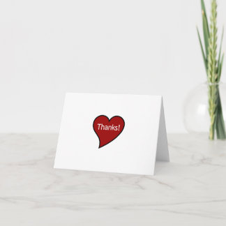 Tarjeta De Agradecimiento ¡Gracias de mi corazón!