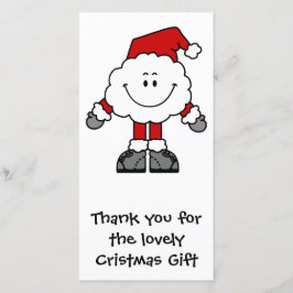 Tarjeta De Agradecimiento Gracias de Santacloud