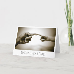 Tarjeta De Agradecimiento Gracias día de padres del papá