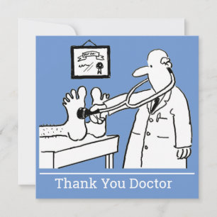Tarjeta De Agradecimiento Gracias Doctor.
