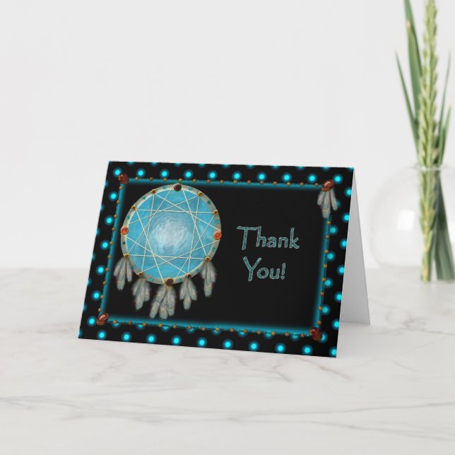 TARJETA DE AGRADECIMIENTO GRACIAS - DREAMCATCHER (Anverso)