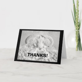 Tarjeta De Agradecimiento ¡Gracias! Eres un ángel