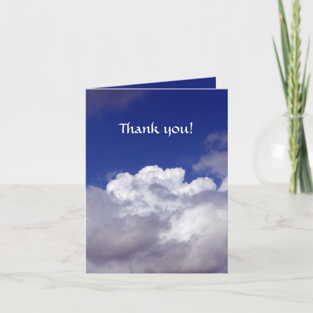 Tarjeta De Agradecimiento Gracias! ¡Eres un ángel! (Anverso)