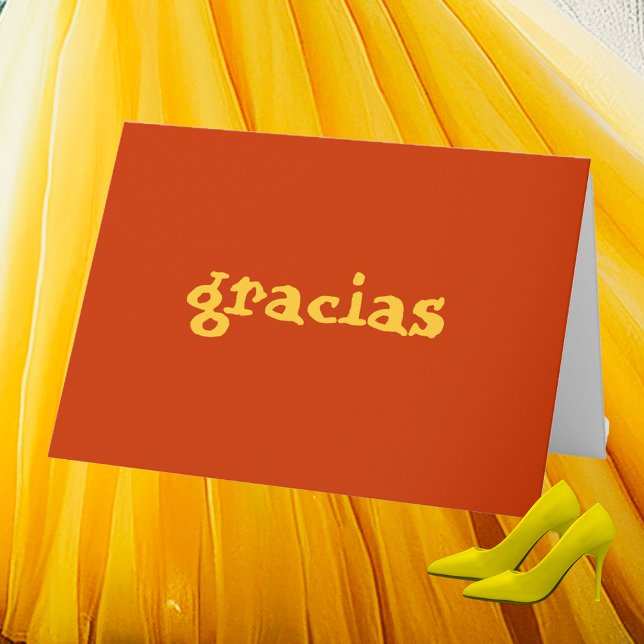 Tarjeta De Agradecimiento Gracias Español (Subido por el creador)