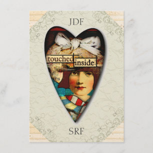 Tarjeta De Agradecimiento Gracias, etc.